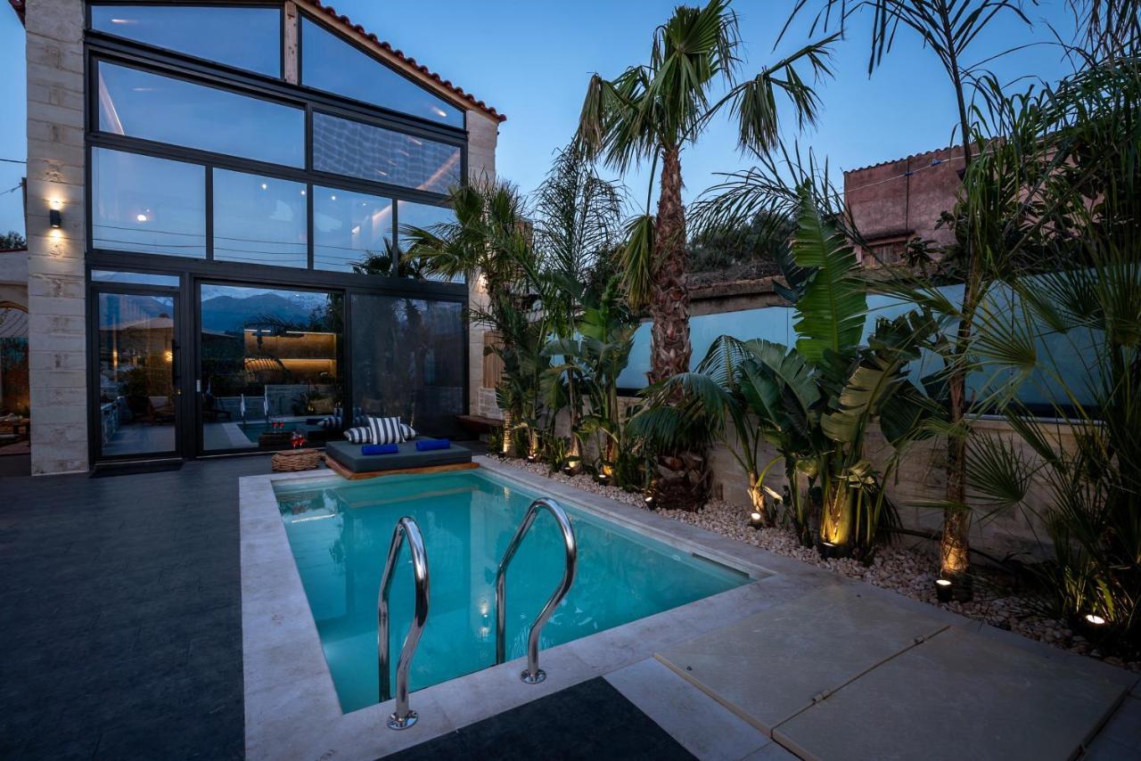 Villa Armenus, private pool, garden, BBQ La Canea Exterior foto