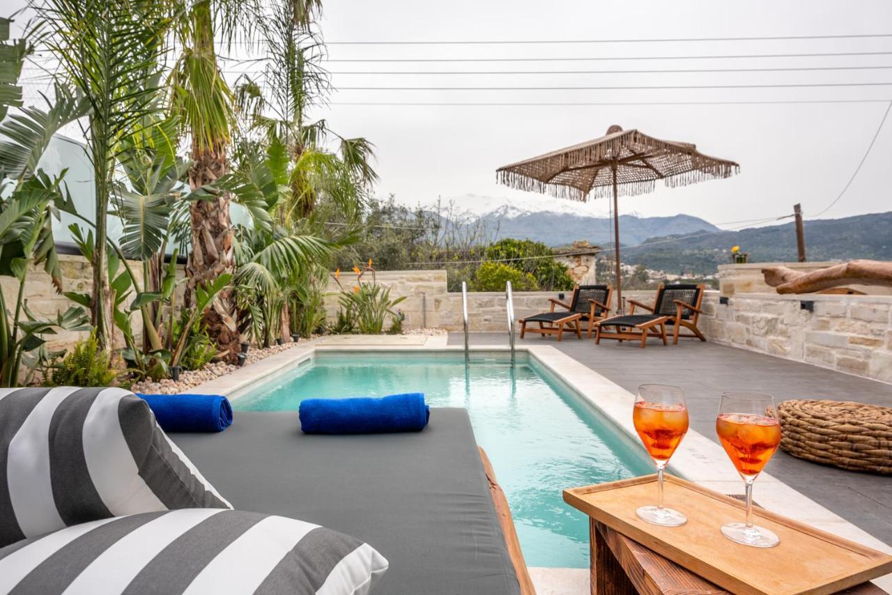 Villa Armenus, private pool, garden, BBQ La Canea Exterior foto