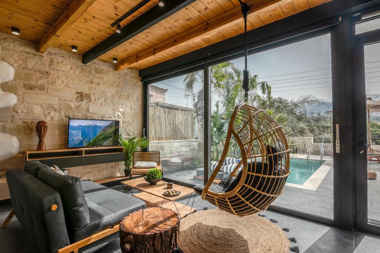 Villa Armenus, private pool, garden, BBQ La Canea Exterior foto